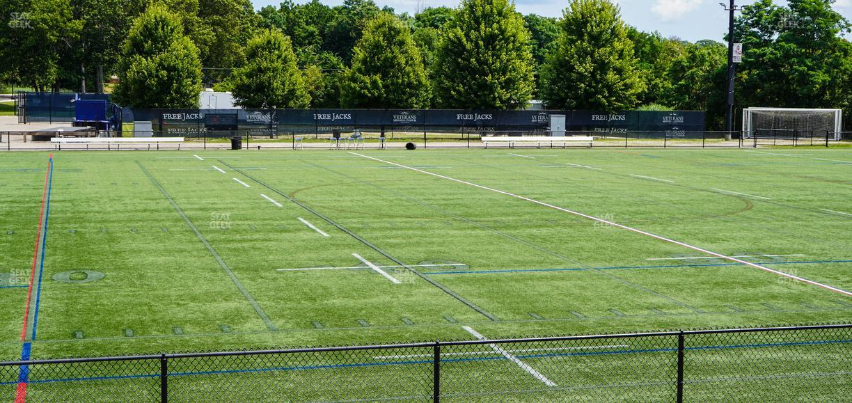 Veterans Memorial Stadium - Section Riders Reserved 7 Seat View