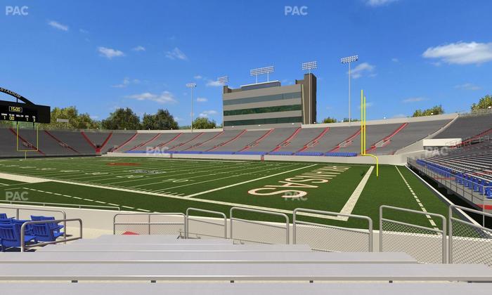 War Memorial Stadium (Little Rock) - Section 1 Seat View