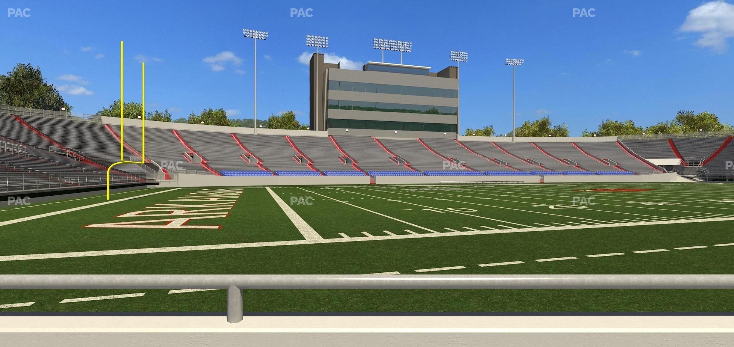 War Memorial Stadium (Little Rock) - Section 10 Seat View