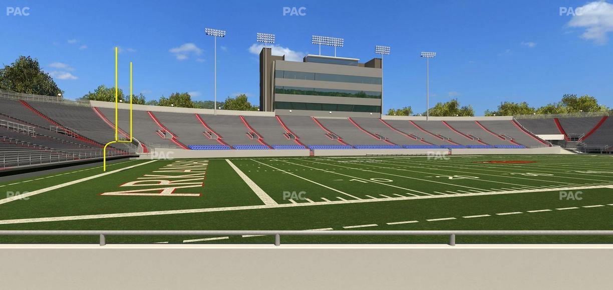 War Memorial Stadium (Little Rock) - Section 10 Seat View