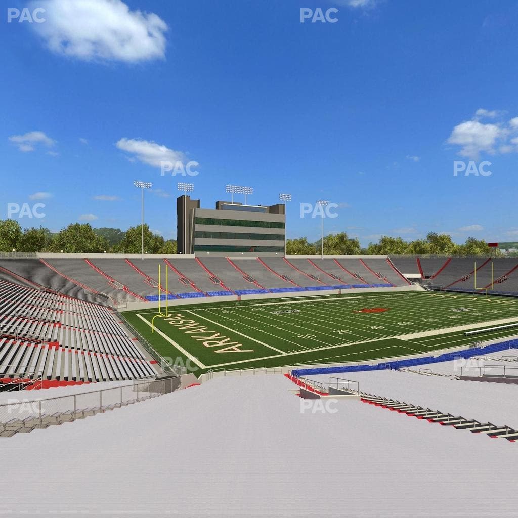 War Memorial Stadium (Little Rock) - Section 11 Seat View