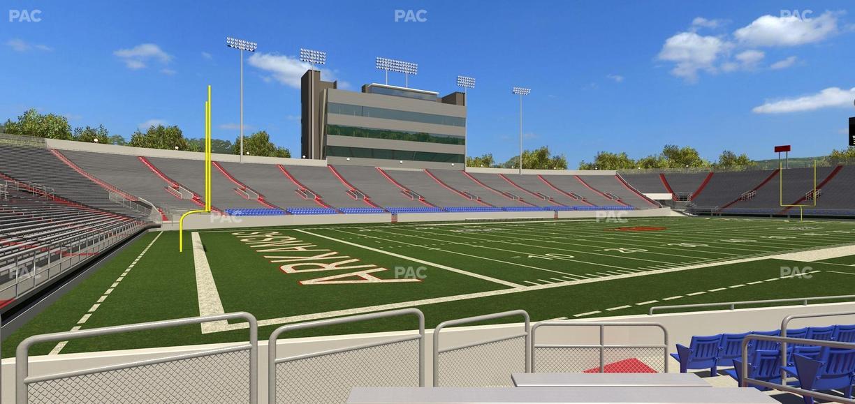 War Memorial Stadium (Little Rock) - Section 11 Seat View
