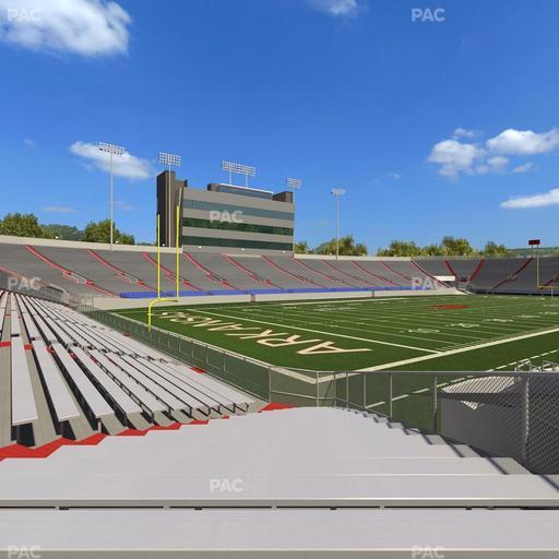 War Memorial Stadium (Little Rock) - Section 12 Seat View