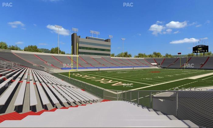 War Memorial Stadium (Little Rock) - Section 12 Seat View