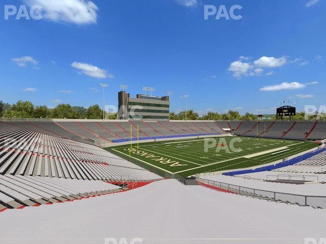 War Memorial Stadium (Little Rock) - Section 12 Seat View