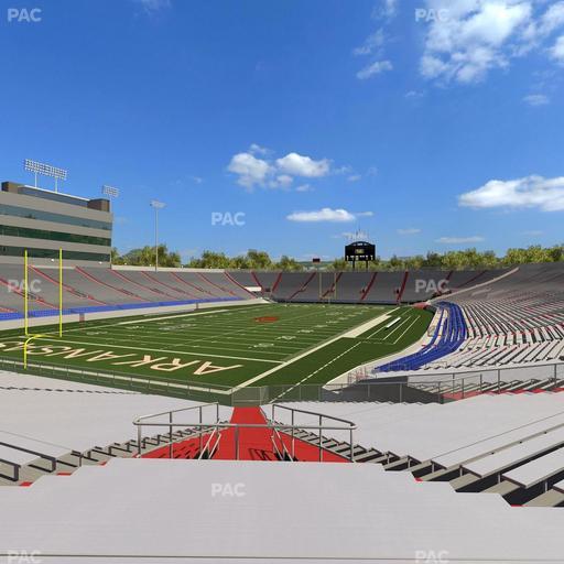 War Memorial Stadium (Little Rock) - Section 13 Seat View