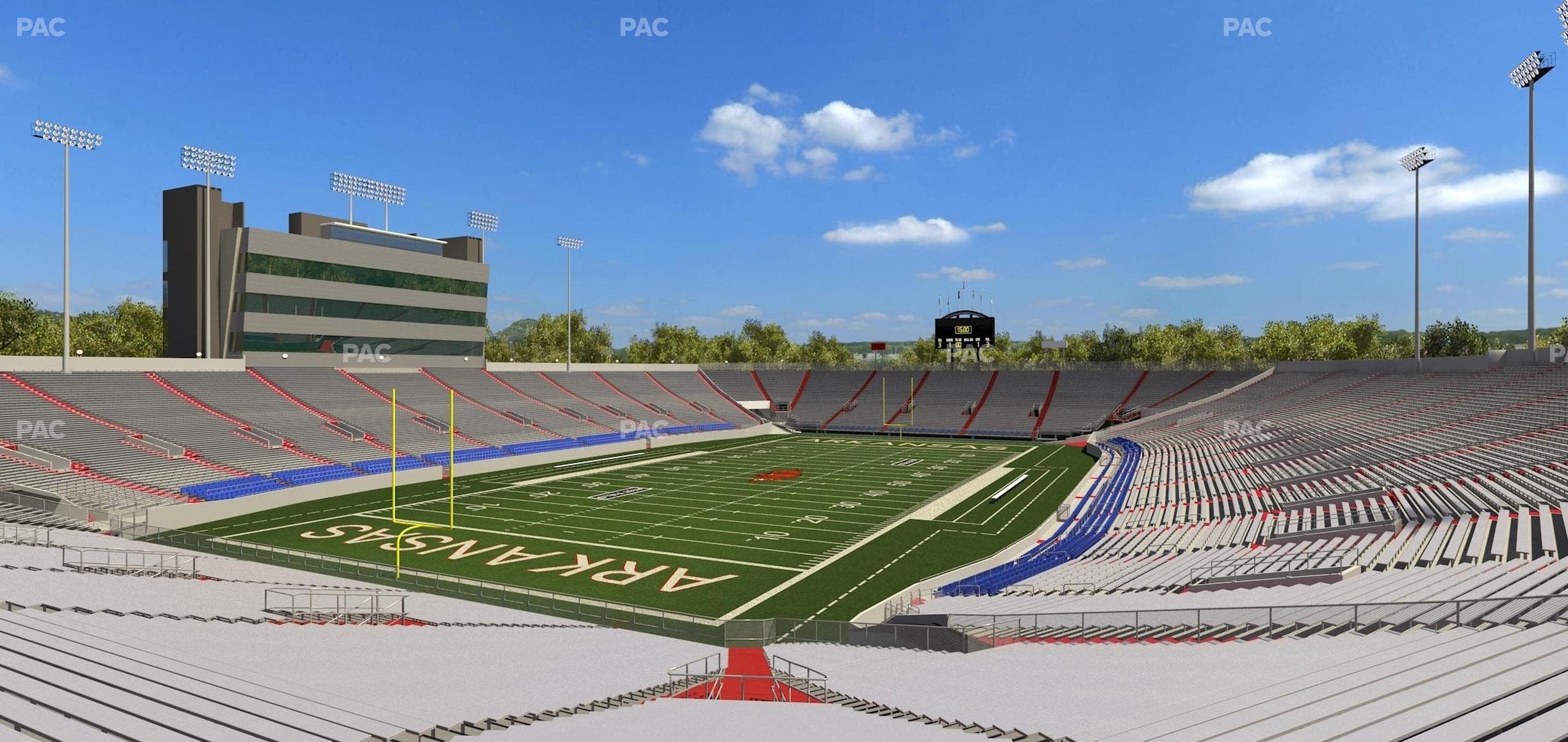 War Memorial Stadium (Little Rock) - Section 13 Seat View