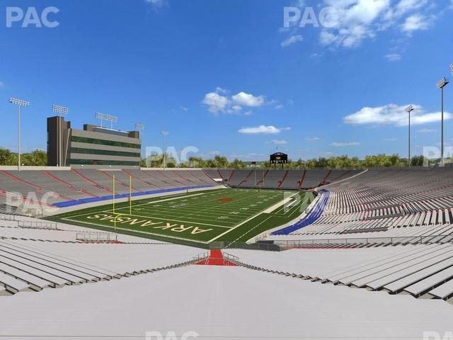 War Memorial Stadium (Little Rock) - Section 13 Seat View