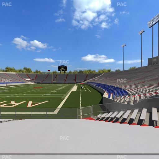 War Memorial Stadium (Little Rock) - Section 14 Seat View
