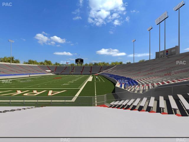 War Memorial Stadium (Little Rock) - Section 14 Seat View