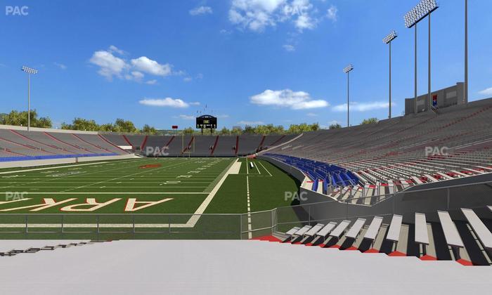 War Memorial Stadium (Little Rock) - Section 14 Seat View