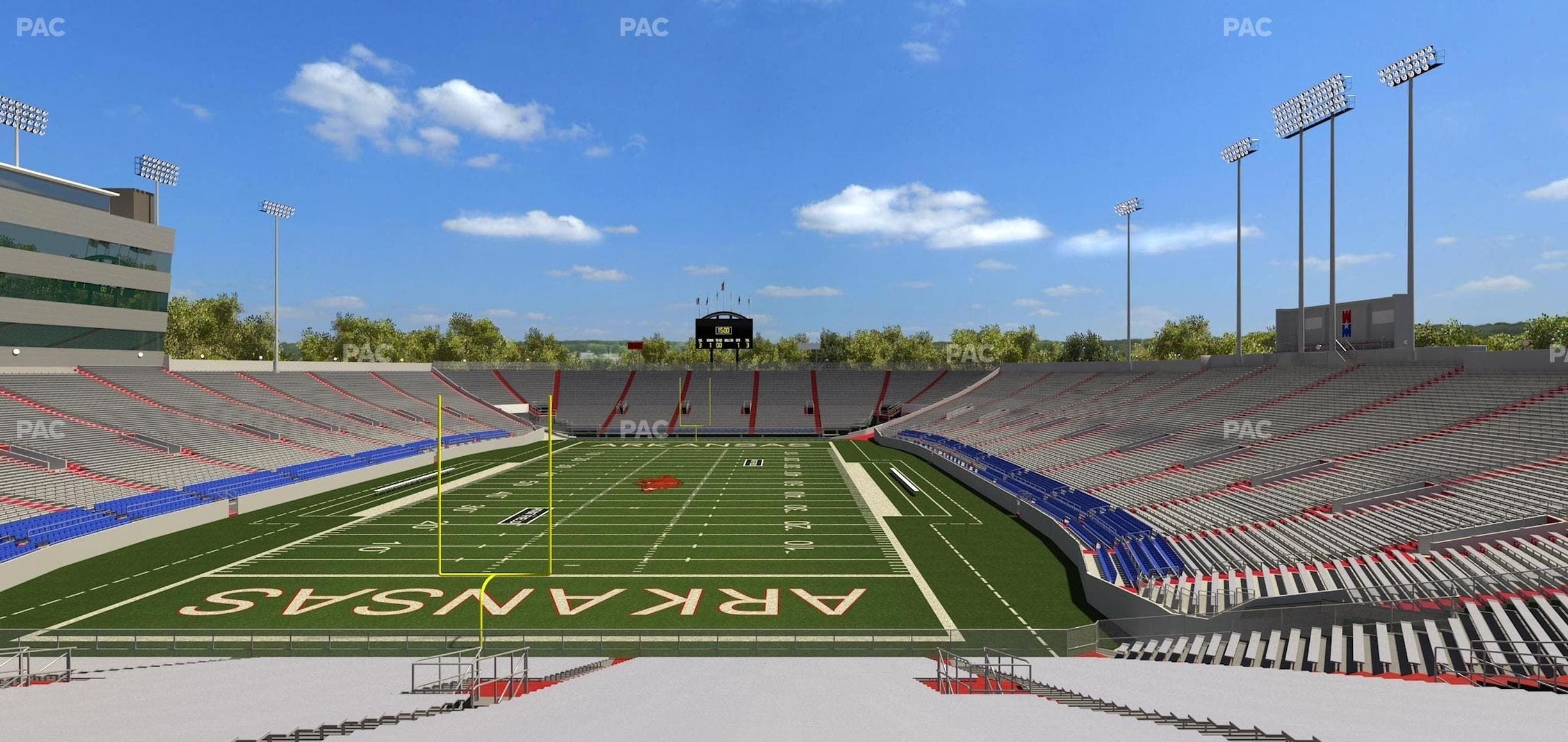 War Memorial Stadium (Little Rock) - Section 15 Seat View