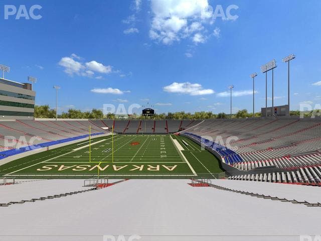 War Memorial Stadium (Little Rock) - Section 15 Seat View