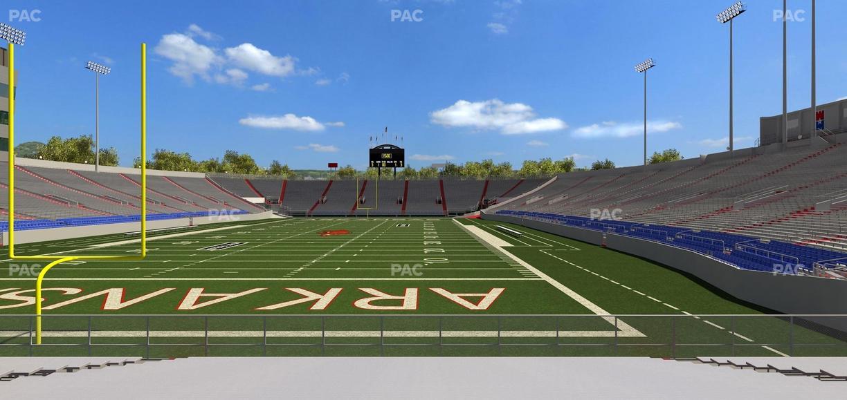 War Memorial Stadium (Little Rock) - Section 15 Seat View