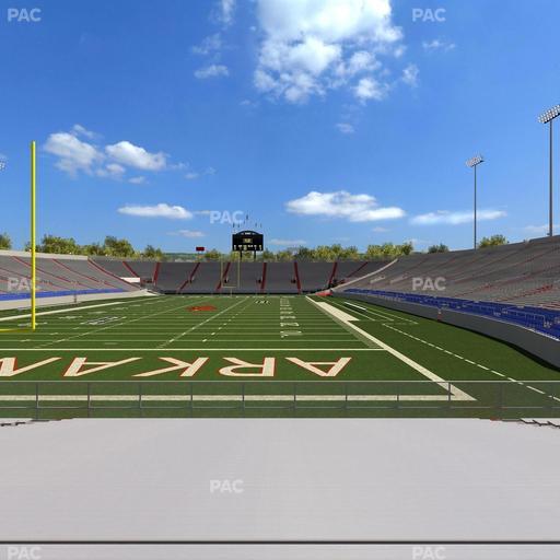 War Memorial Stadium (Little Rock) - Section 15 Seat View