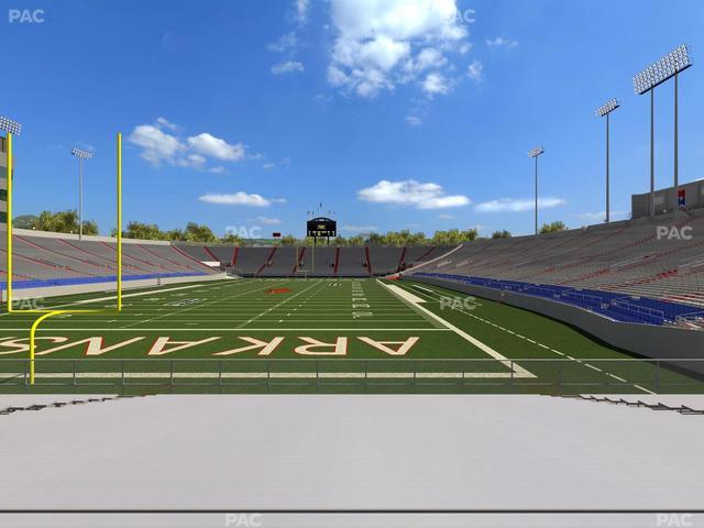 War Memorial Stadium (Little Rock) - Section 15 Seat View