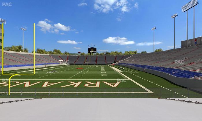 War Memorial Stadium (Little Rock) - Section 15 Seat View