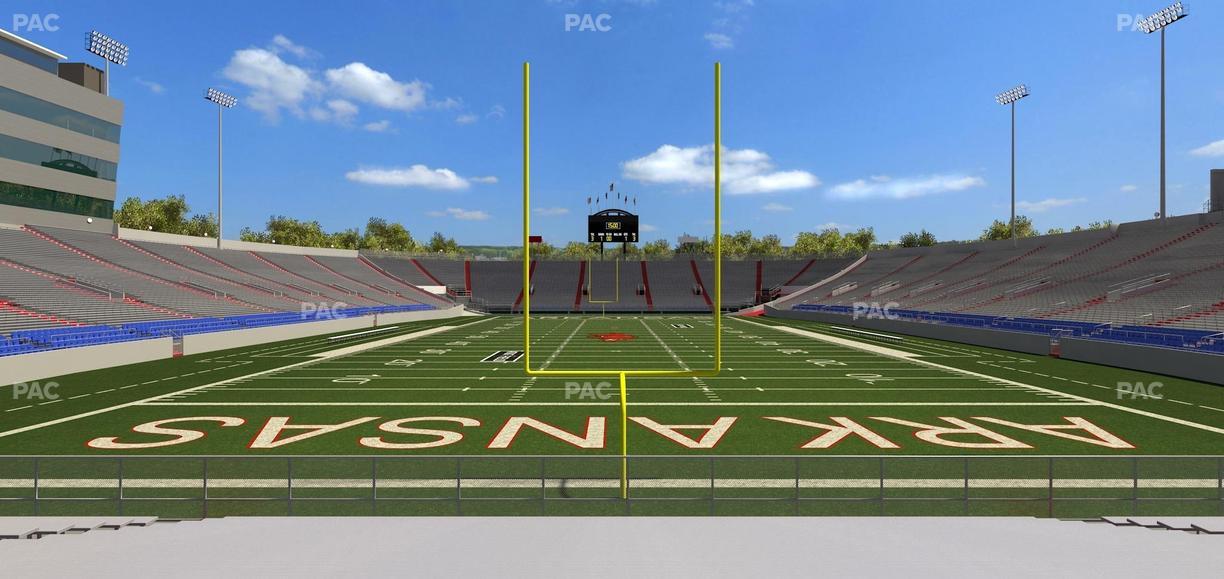 War Memorial Stadium (Little Rock) - Section 16 Seat View