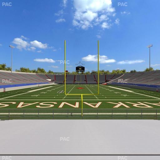 War Memorial Stadium (Little Rock) - Section 16 Seat View