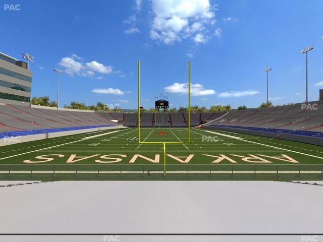 War Memorial Stadium (Little Rock) - Section 16 Seat View