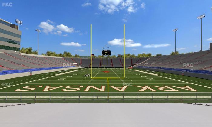 War Memorial Stadium (Little Rock) - Section 16 Seat View