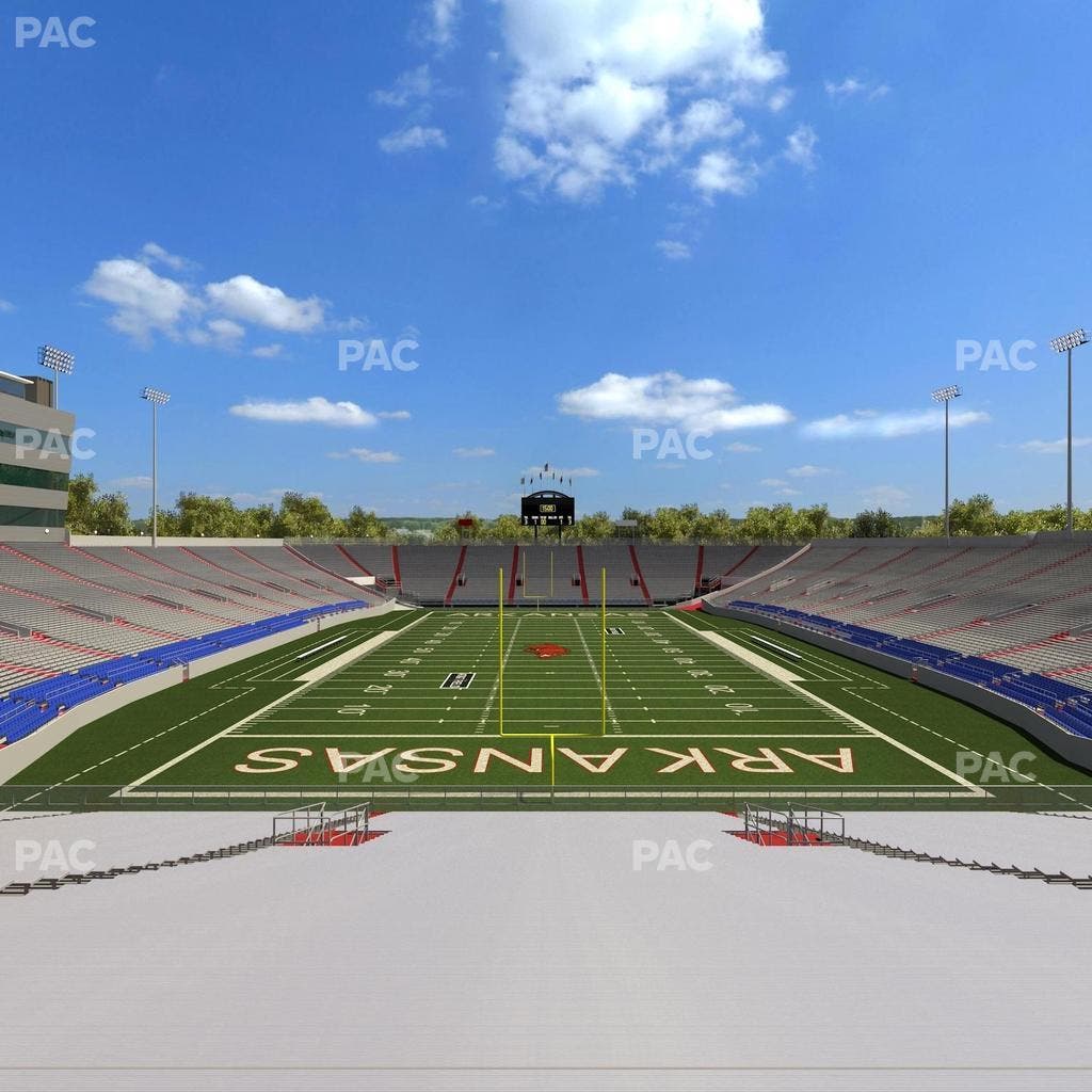 War Memorial Stadium (Little Rock) - Section 16 Seat View