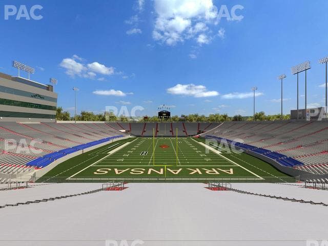 War Memorial Stadium (Little Rock) - Section 16 Seat View
