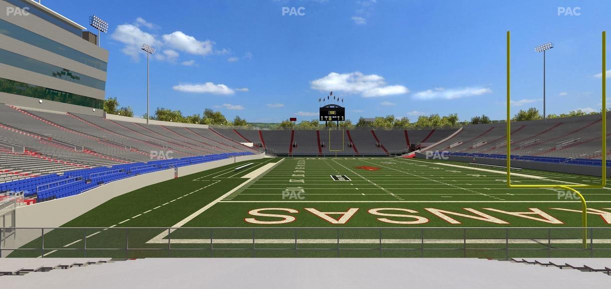 War Memorial Stadium (Little Rock) - Section 17 Seat View