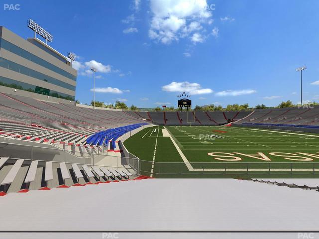 War Memorial Stadium (Little Rock) - Section 18 Seat View