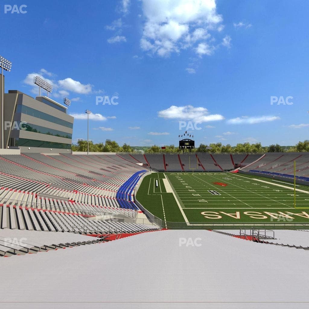 War Memorial Stadium (Little Rock) - Section 18 Seat View