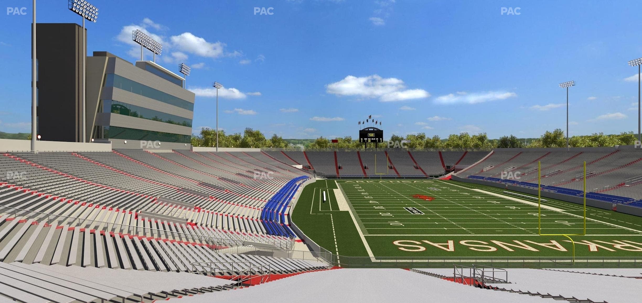 War Memorial Stadium (Little Rock) - Section 18 Seat View