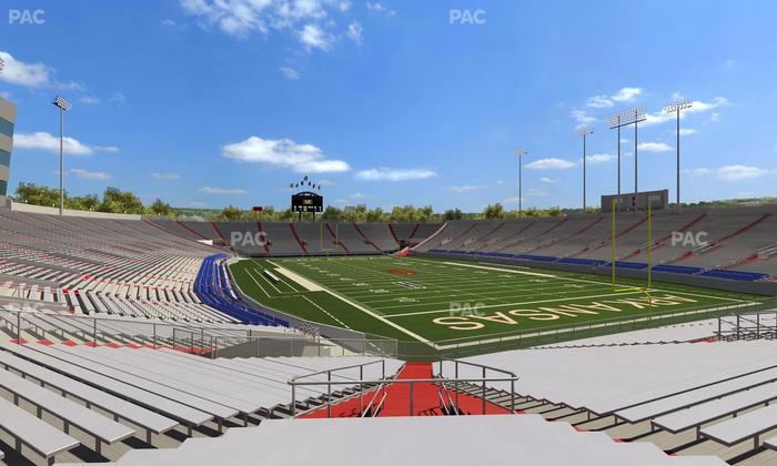 War Memorial Stadium (Little Rock) - Section 19 Seat View