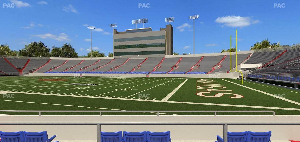 War Memorial Stadium (Little Rock) - Section 2 Seat View