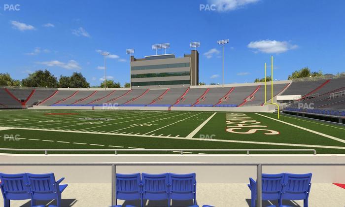 War Memorial Stadium (Little Rock) - Section 2 Seat View