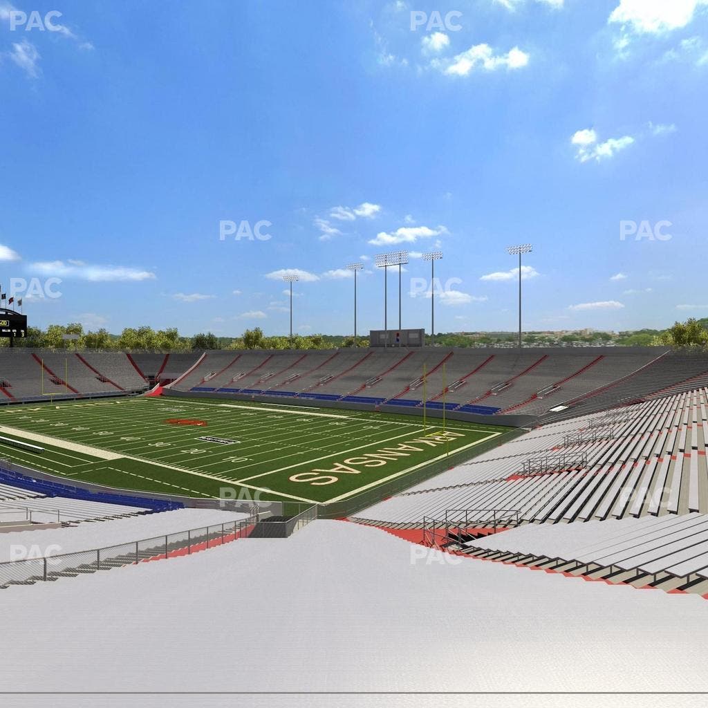 War Memorial Stadium (Little Rock) - Section 20 Seat View