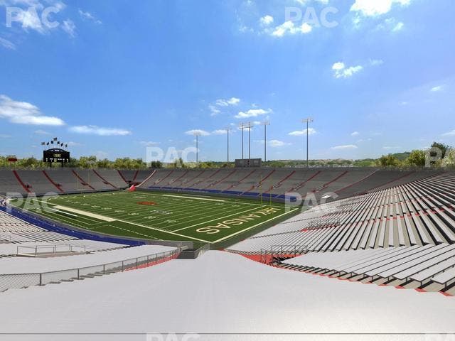 War Memorial Stadium (Little Rock) - Section 20 Seat View