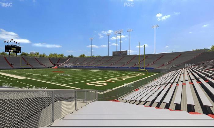 War Memorial Stadium (Little Rock) - Section 20 Seat View