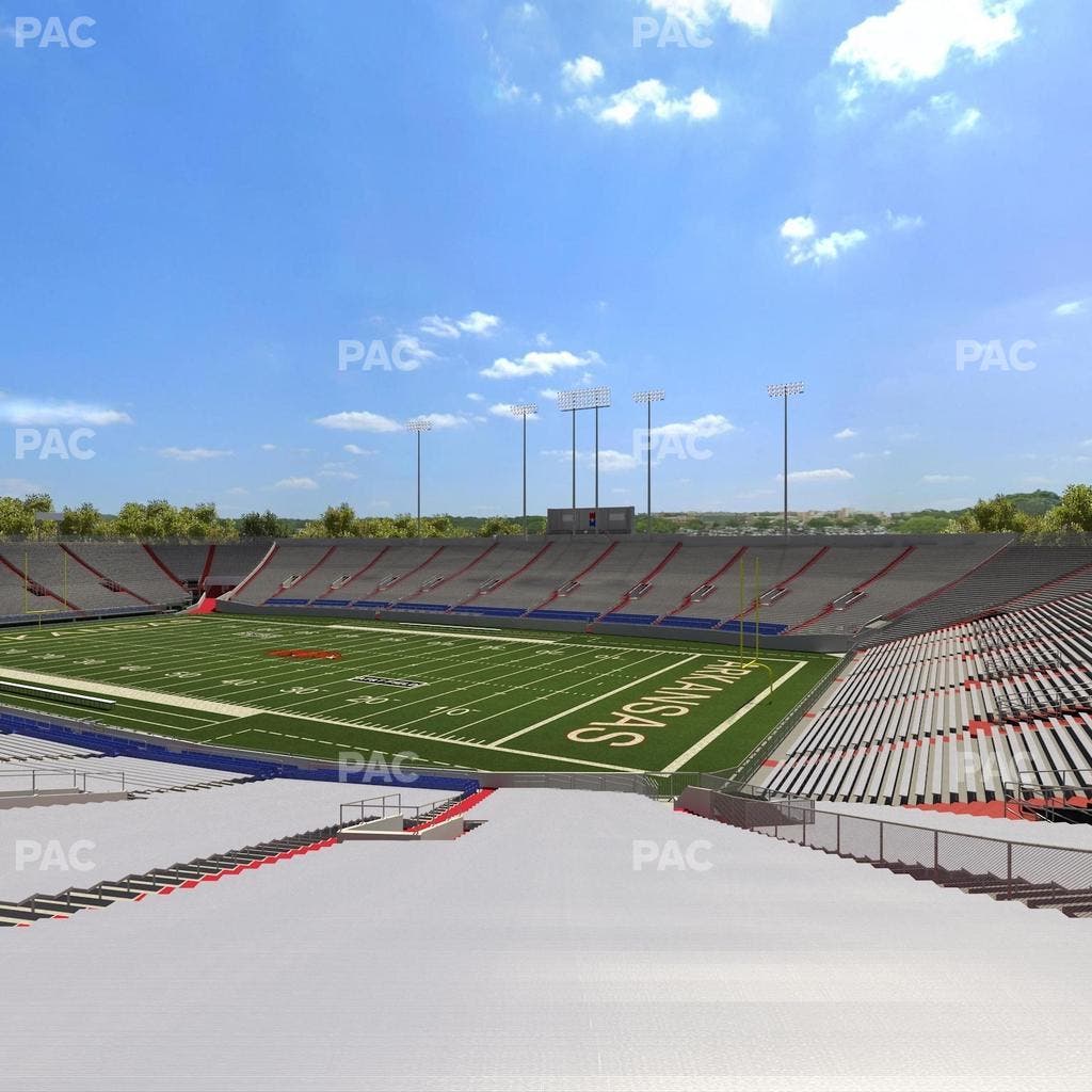War Memorial Stadium (Little Rock) - Section 21 Seat View