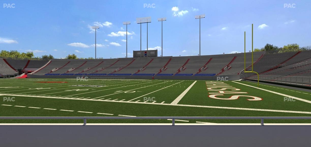 War Memorial Stadium (Little Rock) - Section 22 Seat View