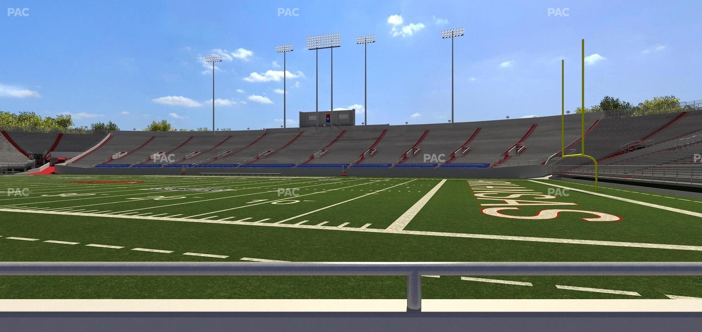 War Memorial Stadium (Little Rock) - Section 22 Seat View