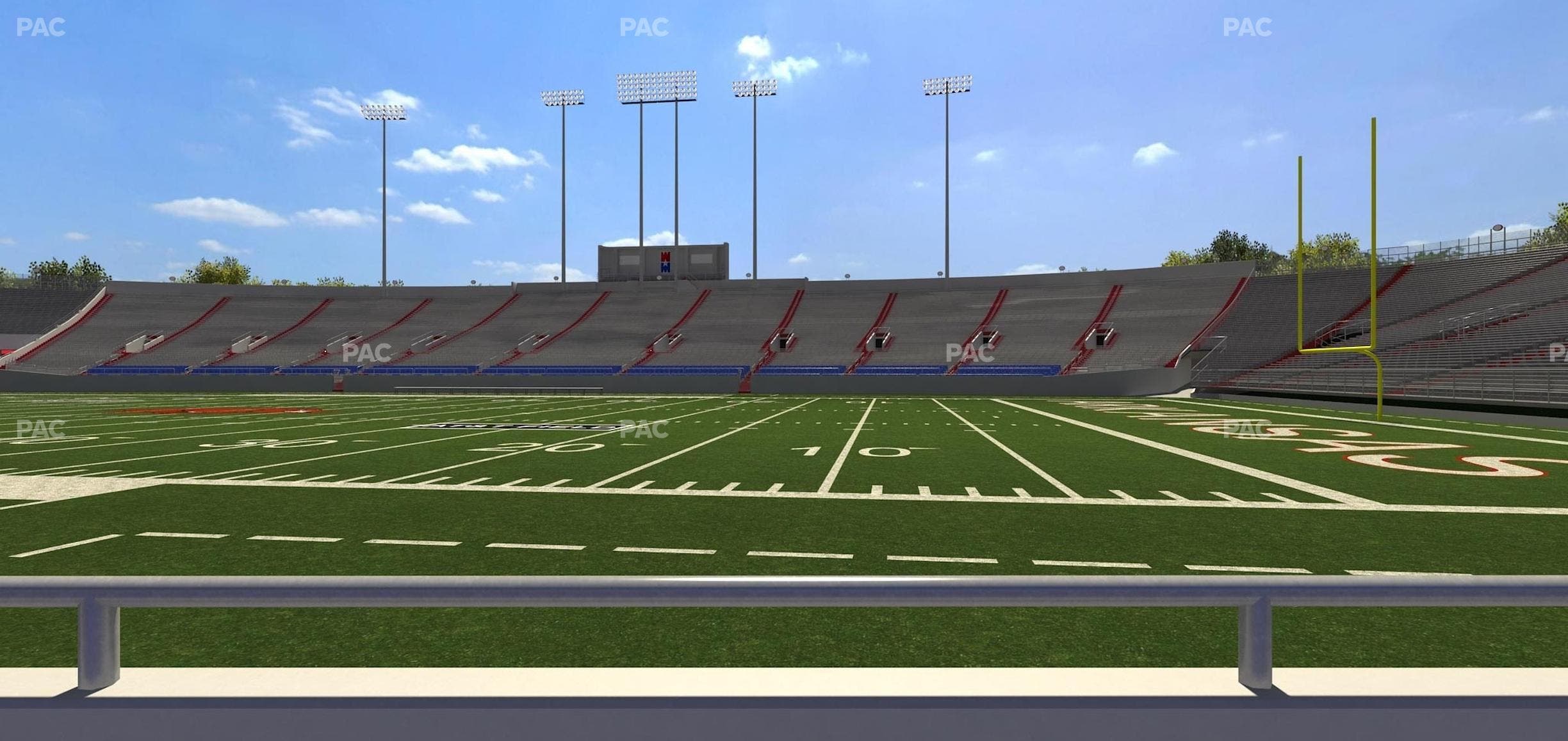 War Memorial Stadium (Little Rock) - Section 23 Seat View