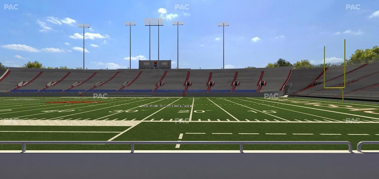 War Memorial Stadium (Little Rock) - Section 24 Seat View