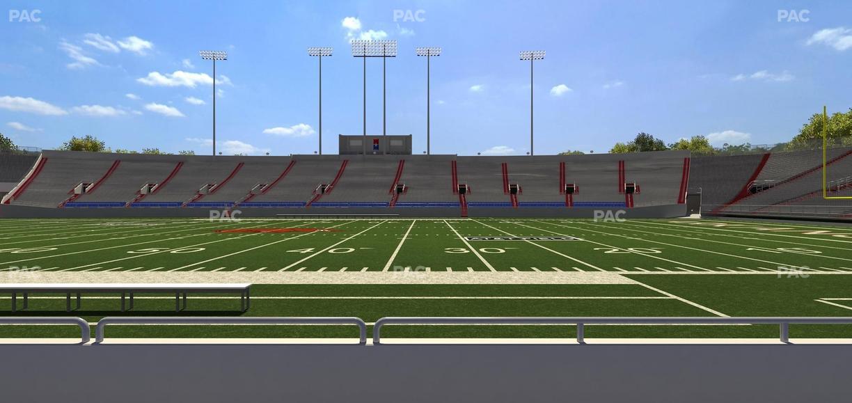 War Memorial Stadium (Little Rock) - Section 25 Seat View