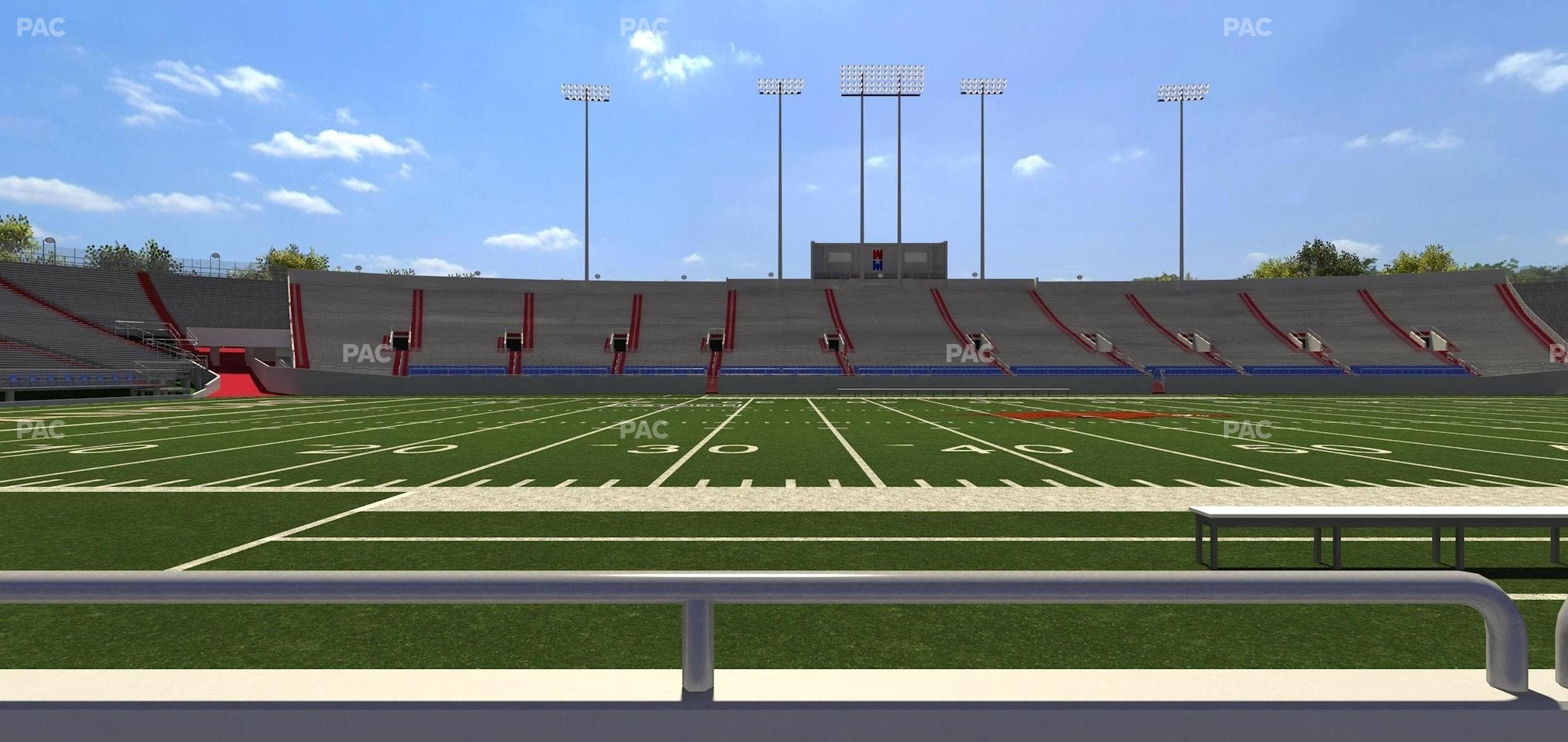 War Memorial Stadium (Little Rock) - Section 27 Seat View