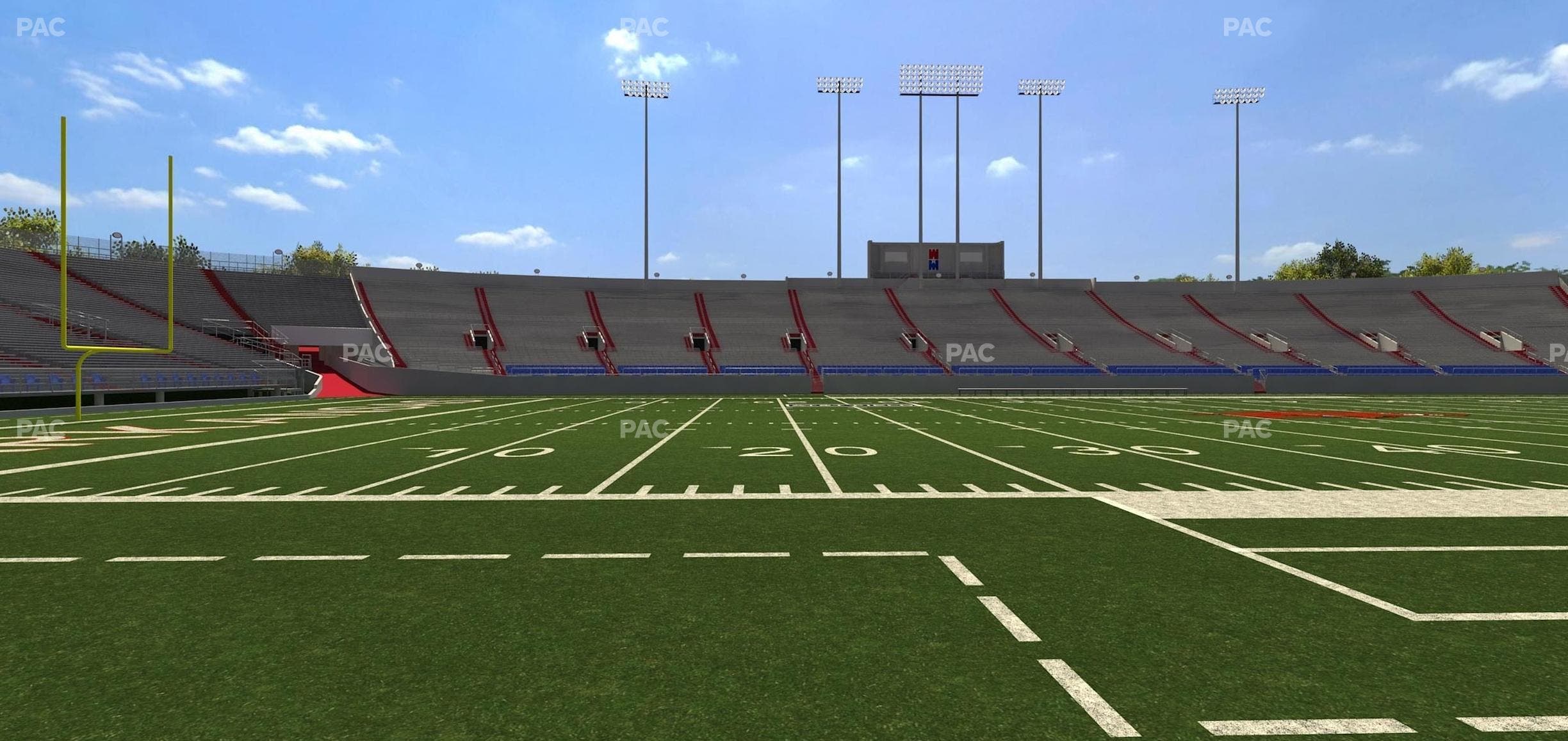 War Memorial Stadium (Little Rock) - Section 28 Seat View