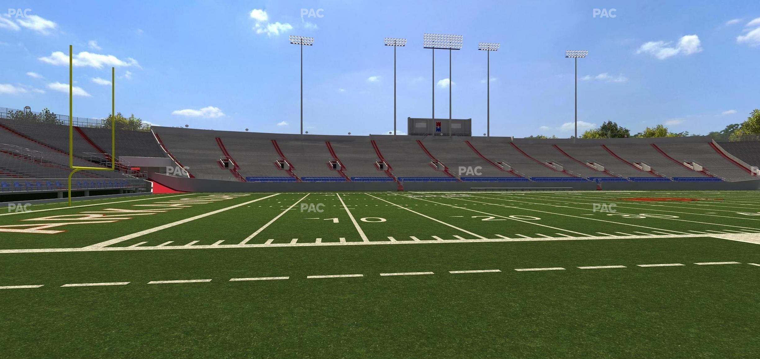 War Memorial Stadium (Little Rock) - Section 29 Seat View