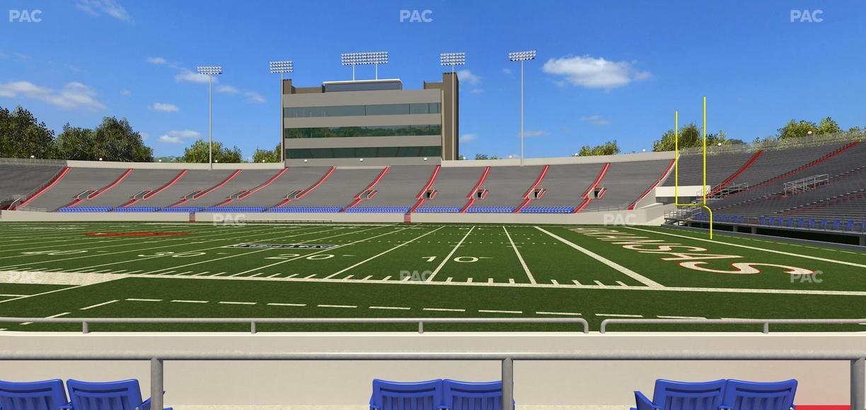 War Memorial Stadium (Little Rock) - Section 3 Seat View