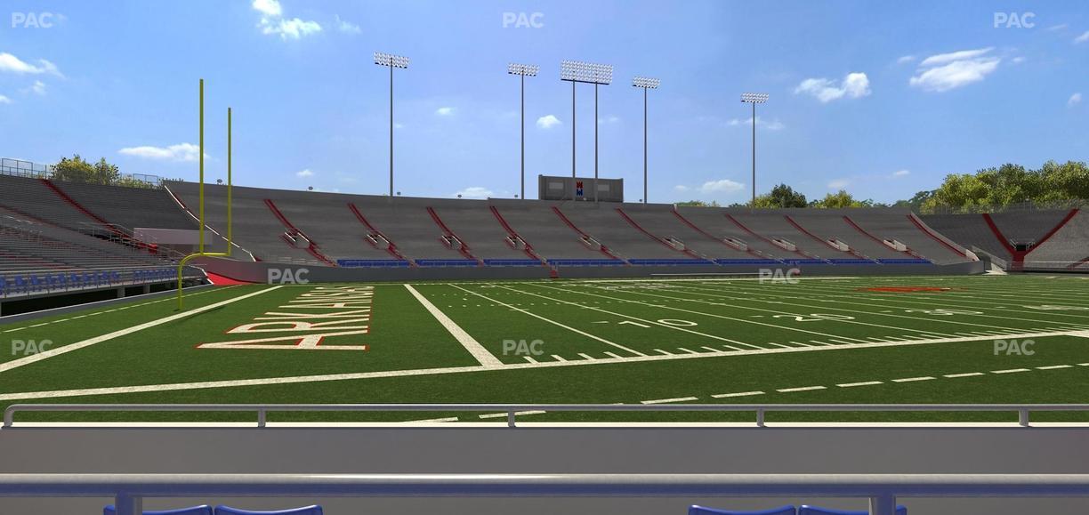 War Memorial Stadium (Little Rock) - Section 30 Seat View