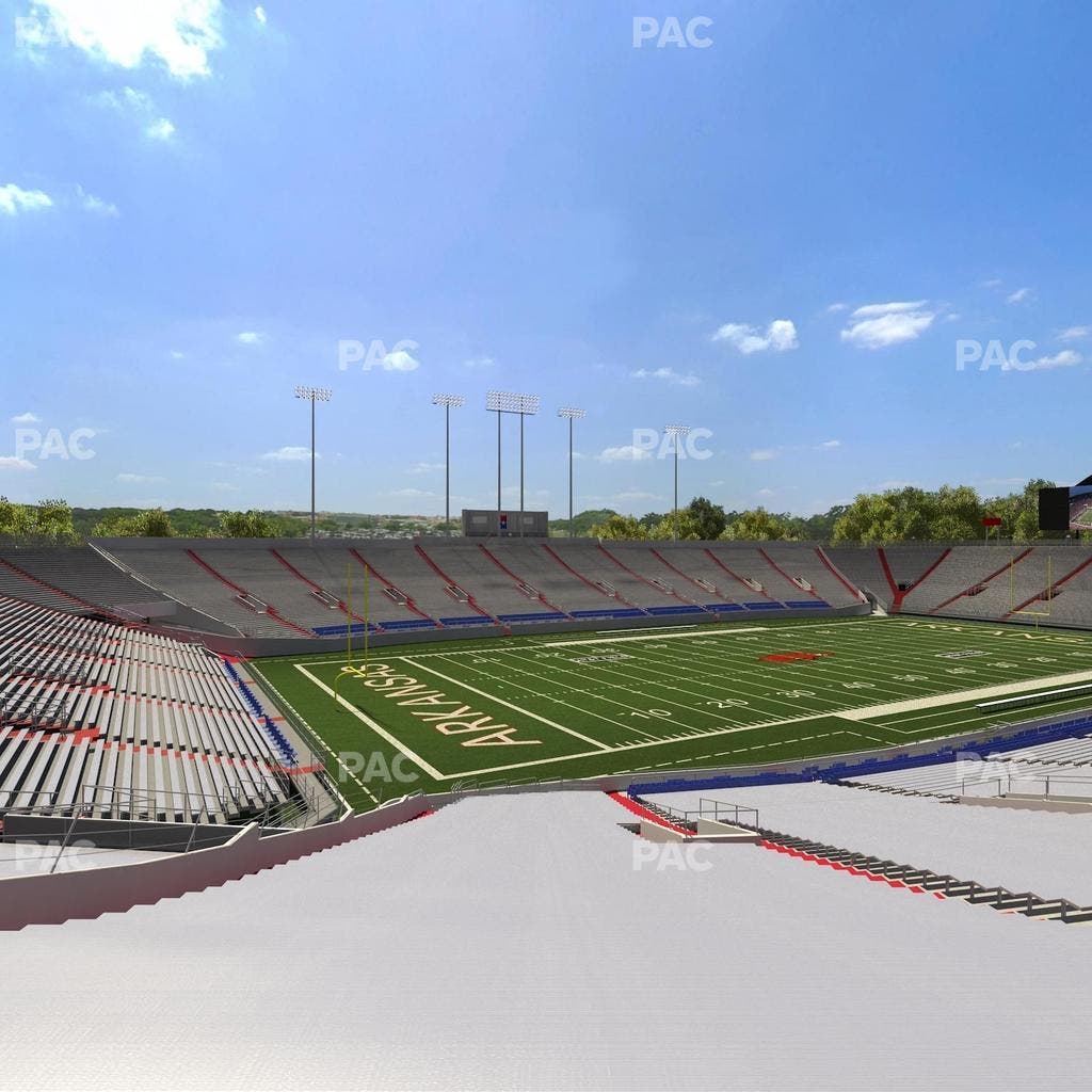 War Memorial Stadium (Little Rock) - Section 31 Seat View