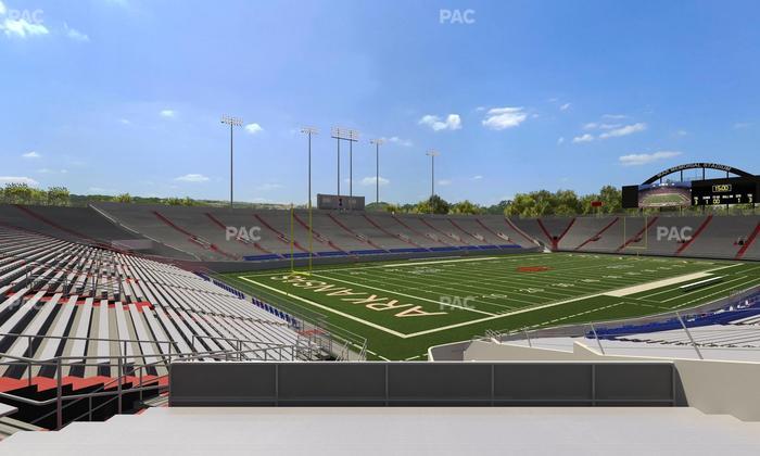 War Memorial Stadium (Little Rock) - Section 32 Seat View